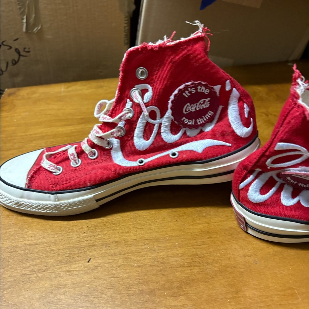 Kith Coca Cola Converse 9.5 - Picture 4 of 5
